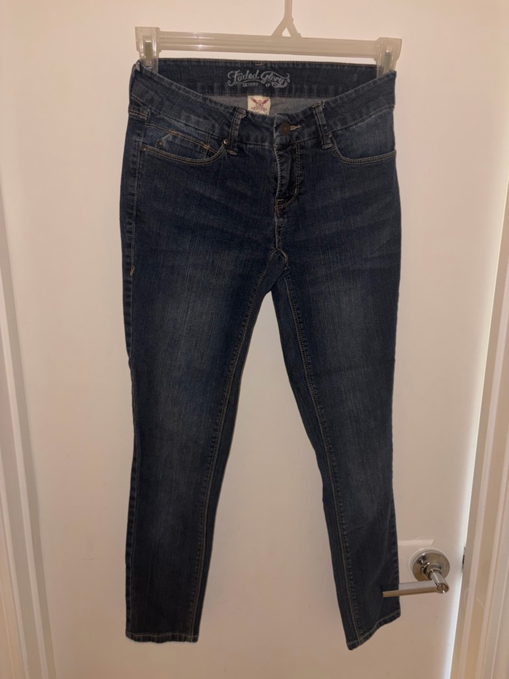 Faded Glory Dark Wash Skinny Jeans
